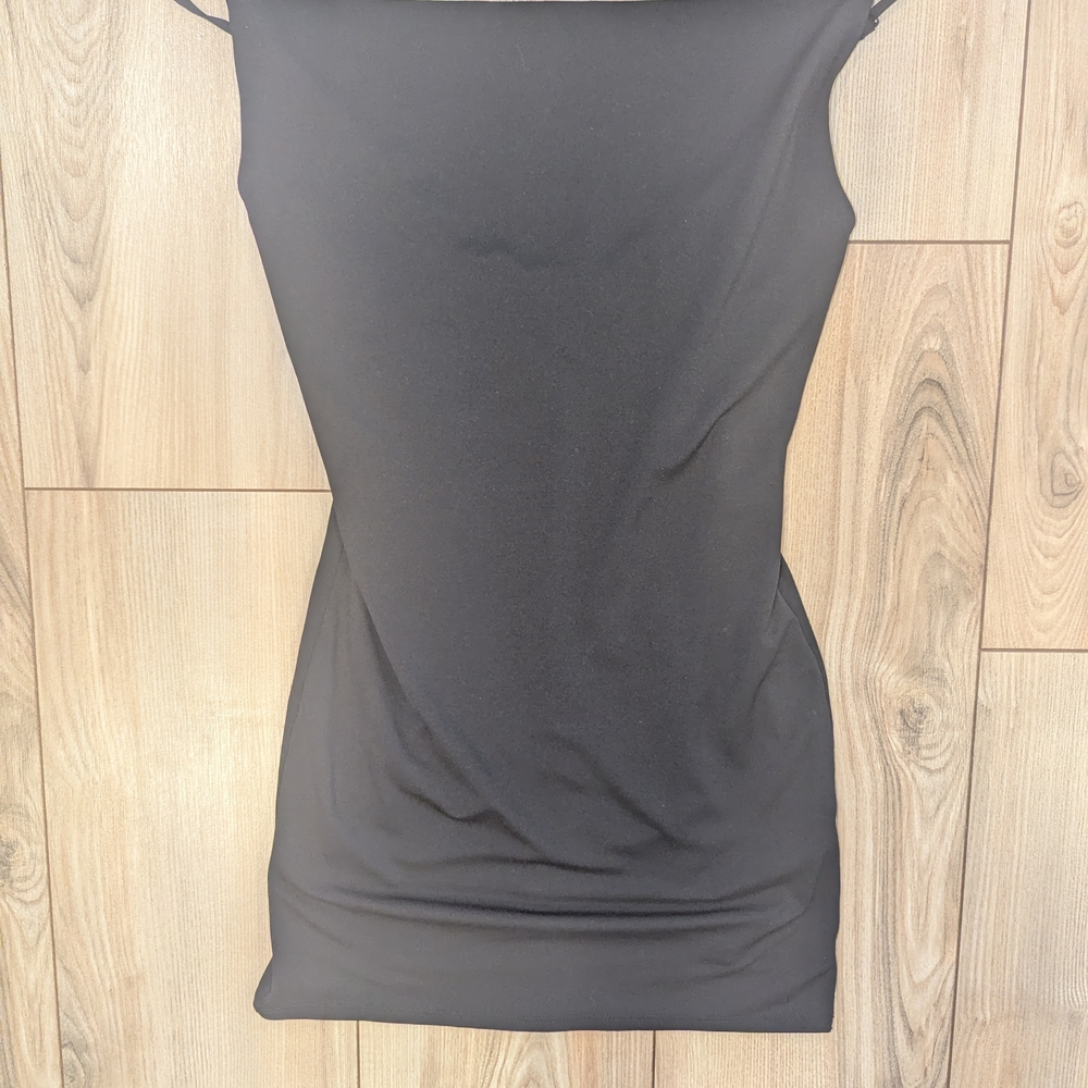 Forever 21 Sleek Black Mini Dress